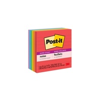 Post-It Super Sticky Lined Notes Marrakesh 101 x 101mm 6-Pack