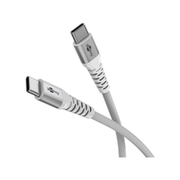 Goobay Supersoft USB-C to USB-C (v2.0) Cable 1m - White