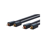 Clicktronic Stereo RCA Male to Male (st. Audio) 10m