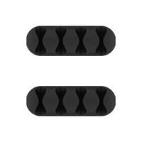 Goobay Cable Management 4 Slots  black