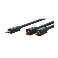 Clicktronic 3.5mm to Stereo RCA (Audio) 1m