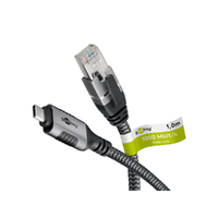 GooBay USB-C 3.1 to RJ45 Ethernet Cable 3 m - Black