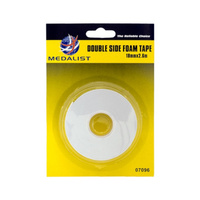  MEDALIST Double Sided Foam Tape Adhesive Foam Mounting Tape 18Mm X 2.6M 