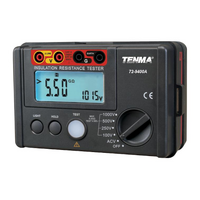 Tenma 10MR Internal Resist Auto Ranging Insulation Tester Digital Megohmmeter
