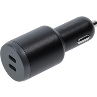 OtterBox 100W Dual Port Standard Fast Car Charger - Black (77-98237), 2 USB-C, Smart & Compact design, Hassle-Free, 2 Years Warranty