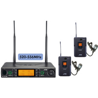 2 CHANNEL BELTPACK WIRELESS SYSTEM 520-556MHZ
