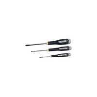 BACHO 190mm Flat Screwdriver with 3.5mm Straight Blade & Ergonomic Handles