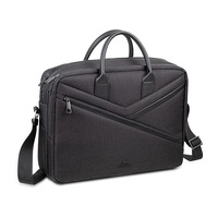 RIVACASE Clark-ECO Laptop Bag 15.6" - Black [8134]