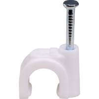 ROUND CABLE CLIPS 100PK