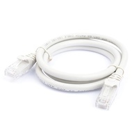 8Ware CAT6 Cable 1m - Grey Premium RJ45 Ethernet Network LAN UTP Patch Cord 26AWG CU Jacket