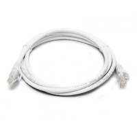 8Ware CAT6 Cable 2m - White Premium RJ45 Ethernet Network LAN UTP Patch Cord 26AWG CU Jacket