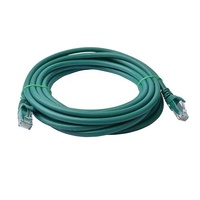 8Ware CAT6 Cable 3m - Green Premium RJ45 Ethernet Network LAN UTP Patch Cord 26AWG CU Jacket