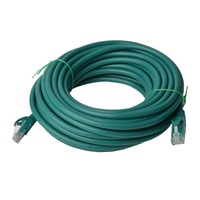 8Ware CAT6 Cable 40m - Green Premium RJ45 Ethernet Network LAN UTP Patch Cord 26AWG CU Jacket