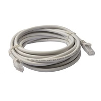8Ware CAT6 Cable 40m - Grey Color RJ45 Ethernet Network LAN UTP Patch Cord Snagless