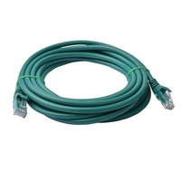 8Ware CAT6 Cable 50m - Green Premium RJ45 Ethernet Network LAN UTP Patch Cord 26AWG CU Jacket