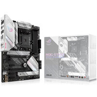 Asus AMD ROG Strix B550-E Gaming AMD AM4 (3rd Gen Ryzen) ATX Gaming Motherboard (PCIe 4.0, NVIDIA SLI, WiFi 6, 2.5Gb LAN, 14+2 Power Stages