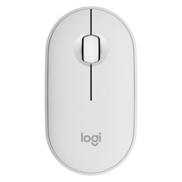 Logitech M350S Pebble Mouse 2 (Tonal White)