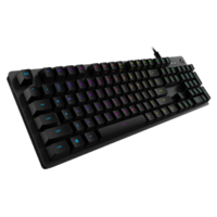 Logitech Carbon RGB Mechanical Gaming Keyboard GX Blue Clicky Switches