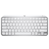 Logitech MX Keys Mini Pale Grey Minimalist Wireless Illuminated Keyboard/ Connect via the Bluetooth Low Energy techno 1-Year Limited Hardware Warranty
