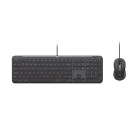 Logitech 920-013351 MK620 Signature Slim Wired Combo for Business,Graphite