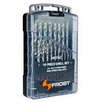 Frost 19 Piece Metric High Speed Steel Drill Bit Set