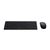RAPOO 9320M 2.4G & Bluetooth 2400DPI Multimode Range Keyboard Mouse Combo Black