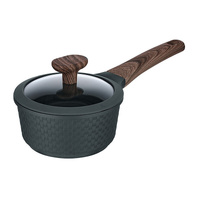 Resto Ran Black Saucepan D16 [93900]