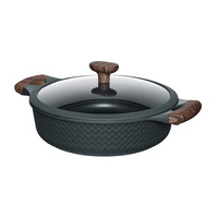 Resto Ran Black Shallowpot D28 [93906]