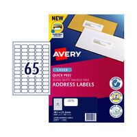 AV Lsr Lbl QP L7651 65L Pk100