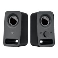 Logitech Z150 Multimedia Wired  Speakers Midnight 3.5mm Jack Black 