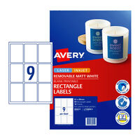 AV Label Rct L7108REV 9Up Pk10