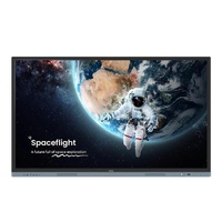 BenQ Board Master 65&quot; IFP (Instashow 2, EzyWrite 6, Android 13, ClassroomCare Technology, 40-point IR touch, Wall Mount Supplied)