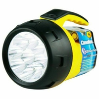 Camelion 4AA 9LED Lantern Torch Inc Battery Anti roll design for Travel security