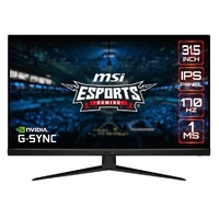 MSI G321Q WQHD 32" Flat  IPS LCD Monitor,HDMI,DP,170Hz,Tilt,VESA