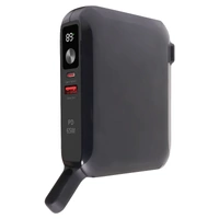 Powertran Travel USB 65W PD Battery Bank with Wireless QC 3.0 type A Charging BK