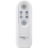 Dynalink A1009A Simple Learning Universal Remote Control 2xAAA Batteries White