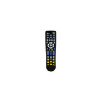 Dynalink A1012A 6 in 1 Pre-Programmed-Learning Universal Remote Control Silicon