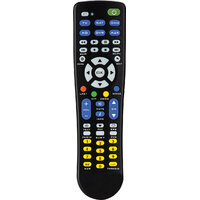 Dynalink 6 In 1 Pre-Programmed Flexible Learning Universal Remote Control 