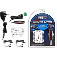 Resi-linx RL-IR100 IR Remote Audio Visual Extender Repeater System kit