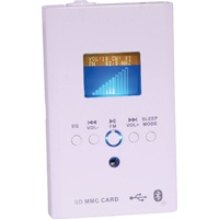 Bluetooth Amplifier FM Radio SD and USB Player Wallplate 2x15W