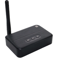 Bluetooth 5.4 Wireless Home Theatre Receiver 3.5mm Stereo Aux & RCA Inputs Black