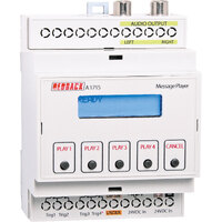 Redback DIN Rail MP3 SD Message Player Audio Sources