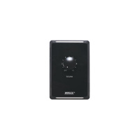 REDBACK A2233A Volume Control 10W 100V Line Clipsal Pro - Vertical Black