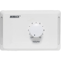 REDBACK A2234A Volume Control 10W 100V Line Clipsal Pro - Horizontal White