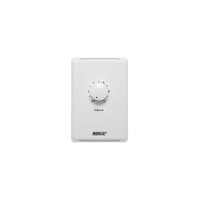 Volume Control Line Clipsal Pro Vertical 100V White with Speaker Input Terminal