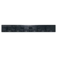 A2387A 6 Zone 300W Speaker Switcher With Volume Control 432Lx152Wx56H mm