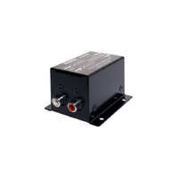 RCA Mono Adapter Designed to Convert Stereo Audio Signals Professional Black