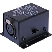 Redback 10k Ohms to 10k Ohms 3 Pin Male XLR Line Isolation Transformer