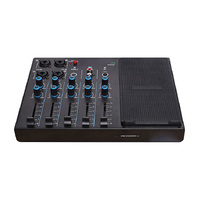 REDBACK 5 Channel Mixer with Bluetooth Supports 3.5mm & RCA Audio Inputs A2548A