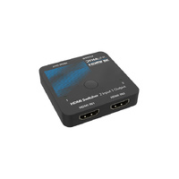 Dynalink 8K 48Gbps 2 Way HDMI Switcher 2 Input 1 Output Auto EDID Management